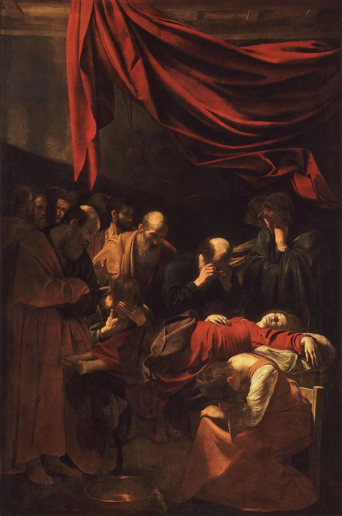 La Mort de la Vierge - Le Caravage
