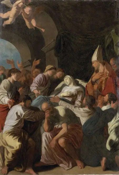 La Mort de la Vierge - Nicolas Poussin