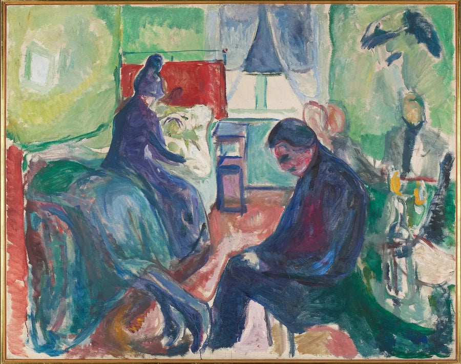 La Mort du Bohémien - Edvard Munch
