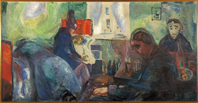 La Mort du Bohémien - Edvard Munch