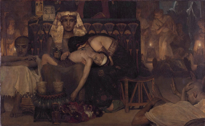 La Mort du premier-né de Pharaon - Lawrence Alma-Tadema