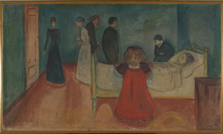 La Mort et l'Enfant - Edvard Munch