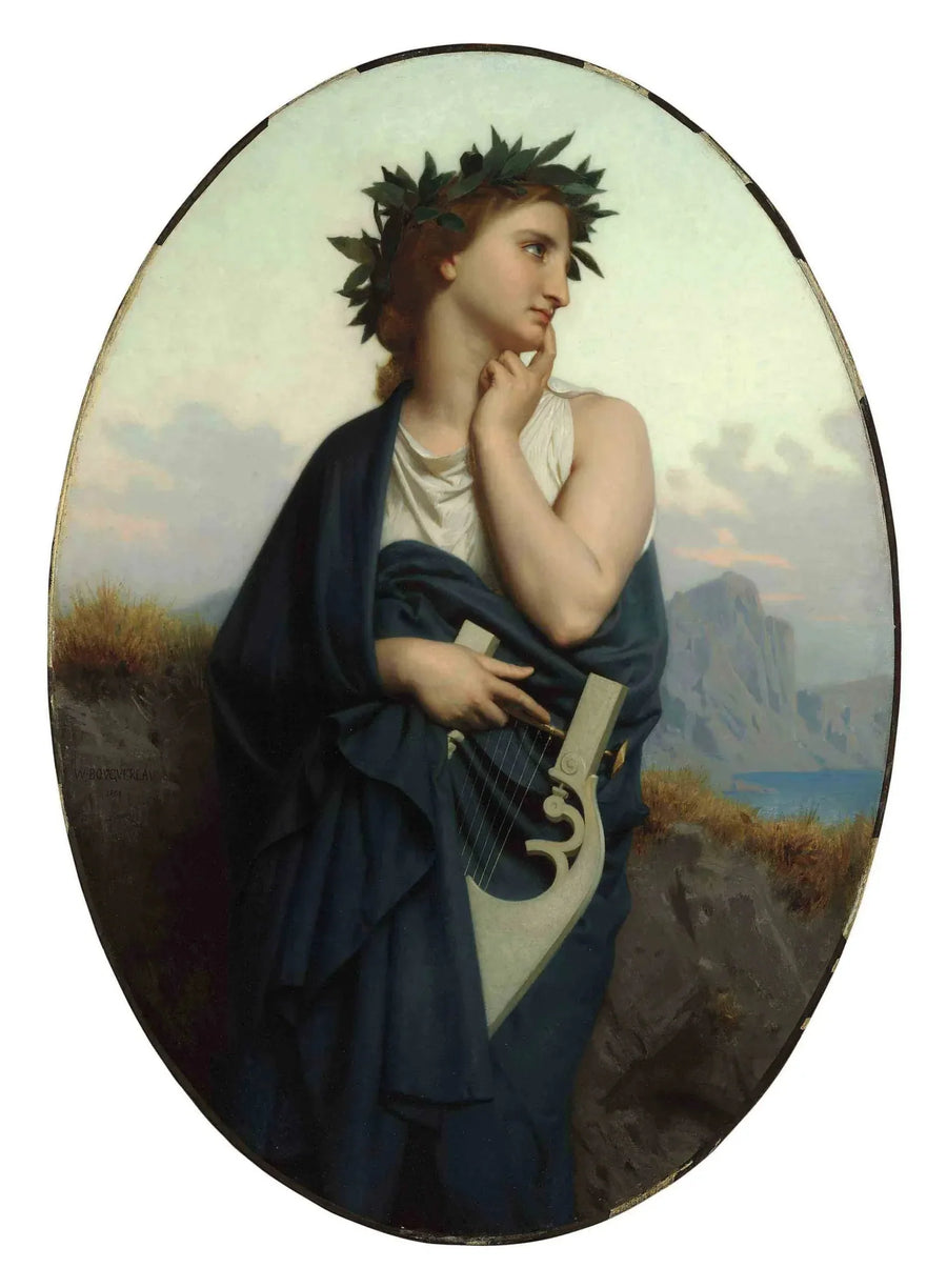 La Muse (Philomèle) - Bouguereau