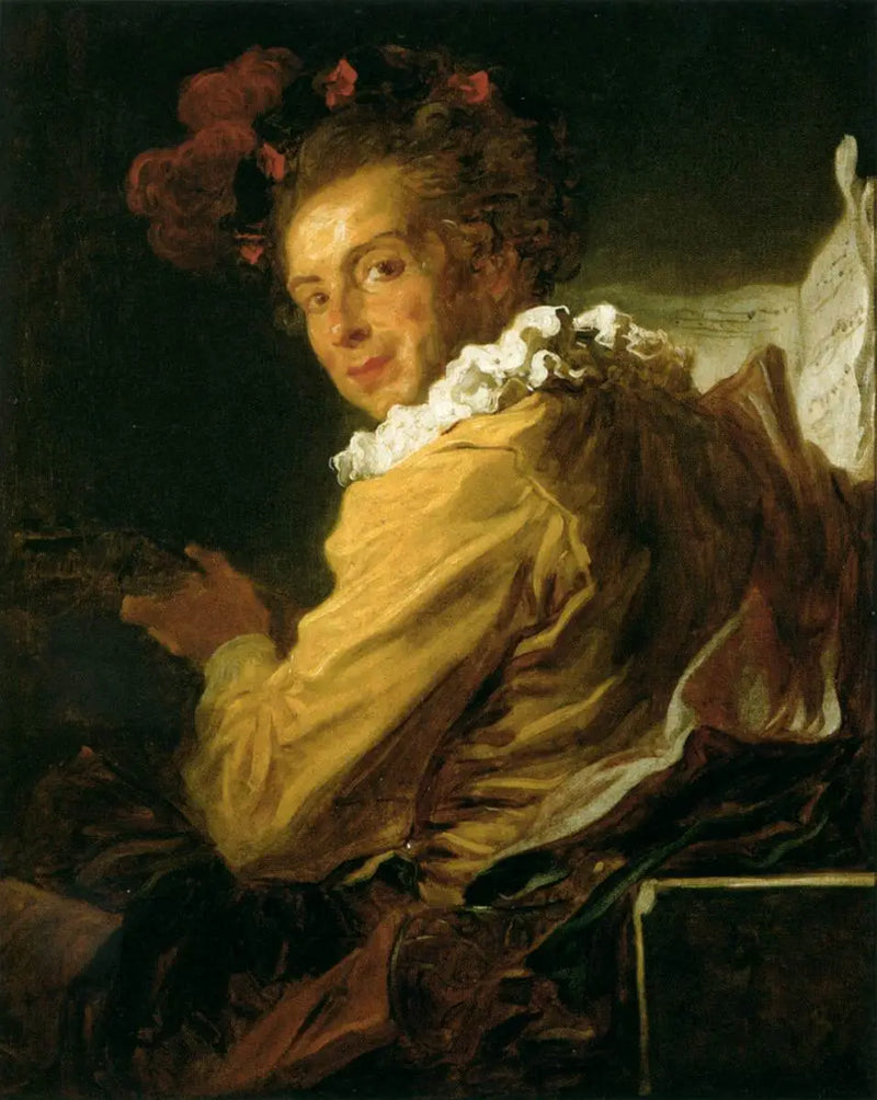 La musique - Portrait de M. de la Bretèche - Jean-Honoré Fragonard