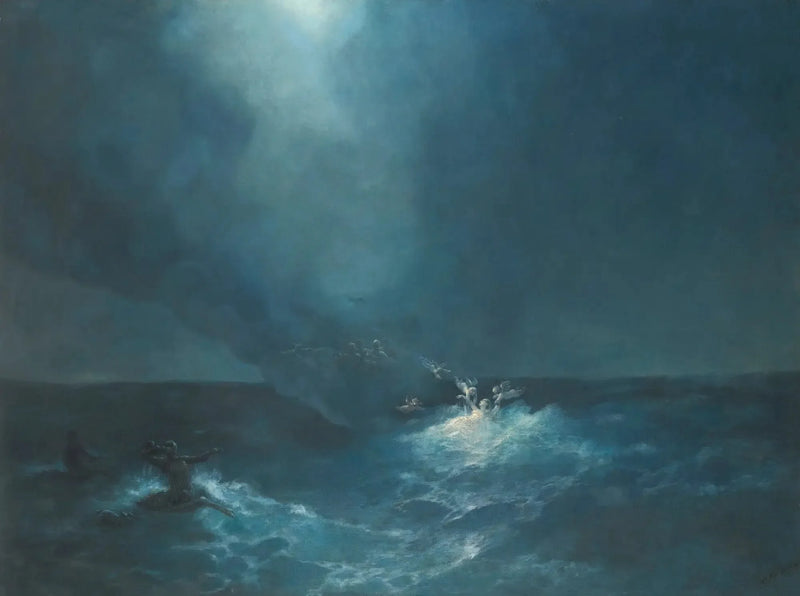 La naissance d'Aphrodite - Ivan Aïvazovski
