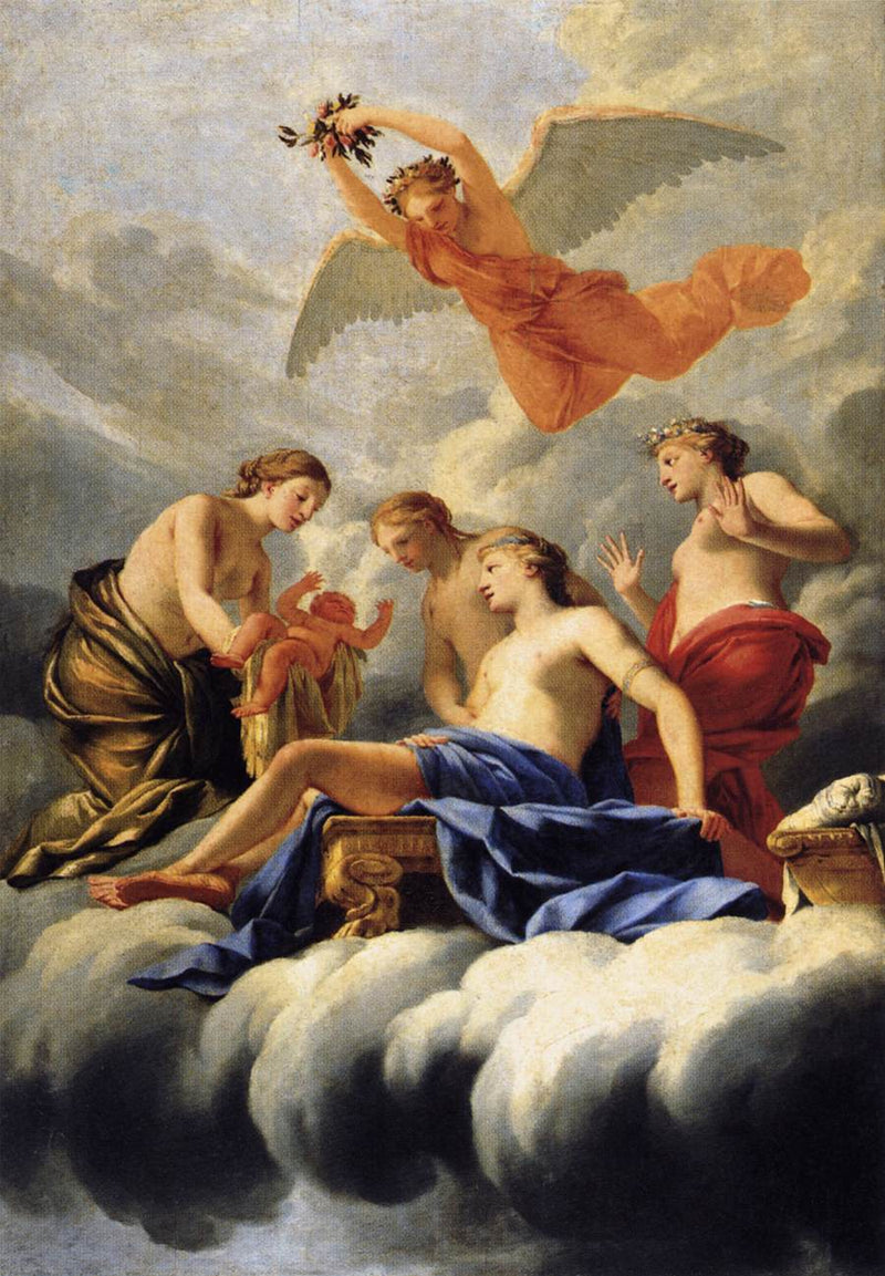 La Naissance de l'amour - Eustache Le Sueur