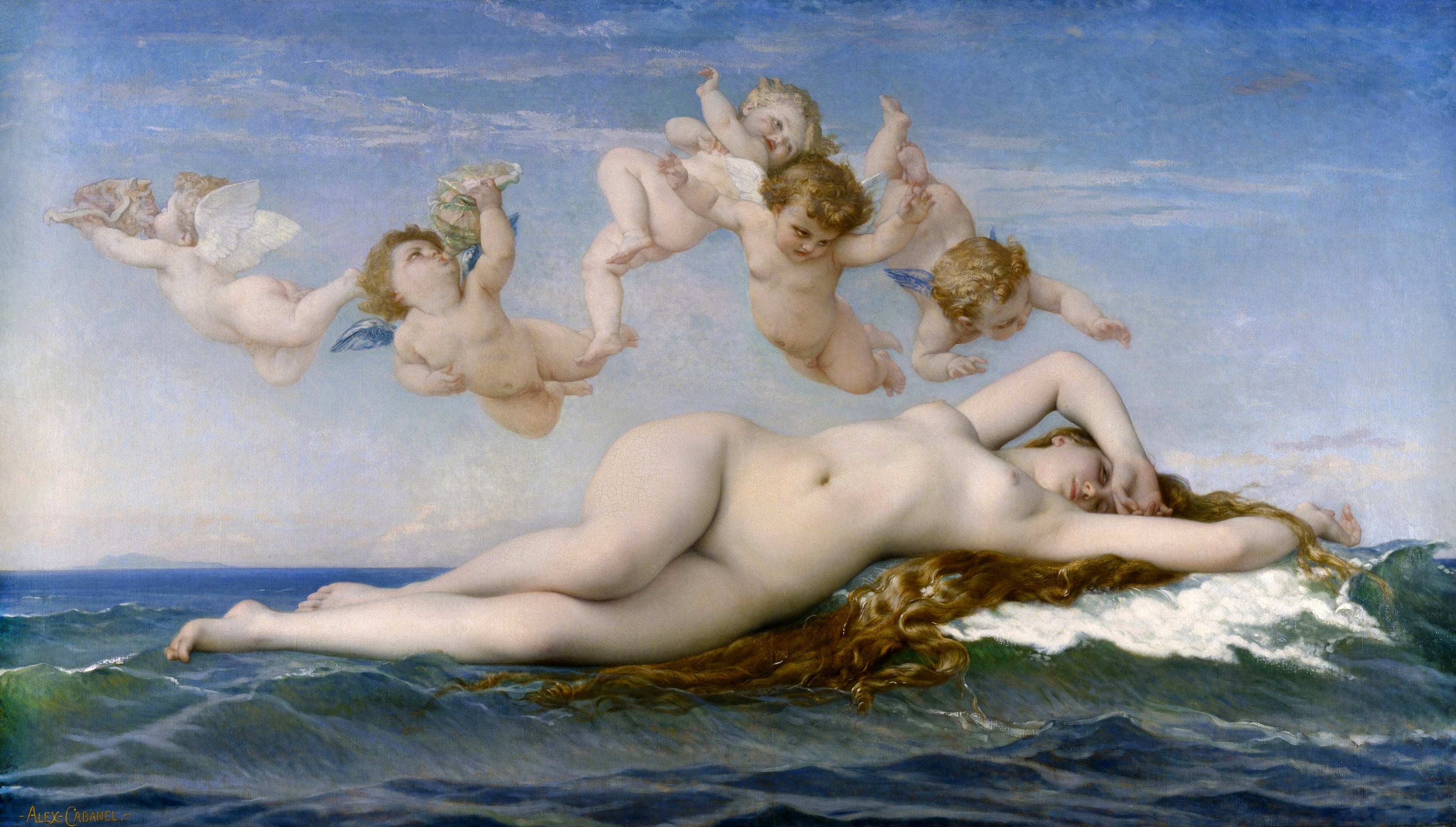 La Naissance de Vénus - Alexandre Cabanel
