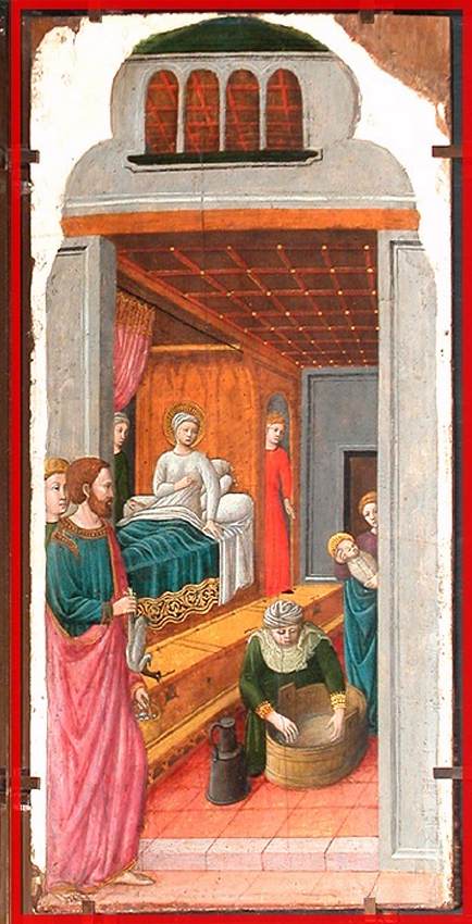 La Naissance de la Vierge - Giovanni Francesco da Rimini