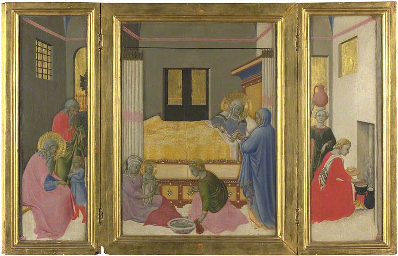 La Naissance de la Vierge - Master of the Osservanza