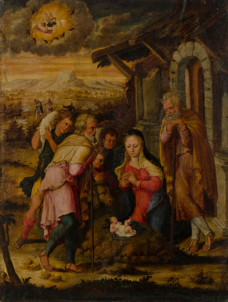 La naissance du Christ - Joos van Cleve