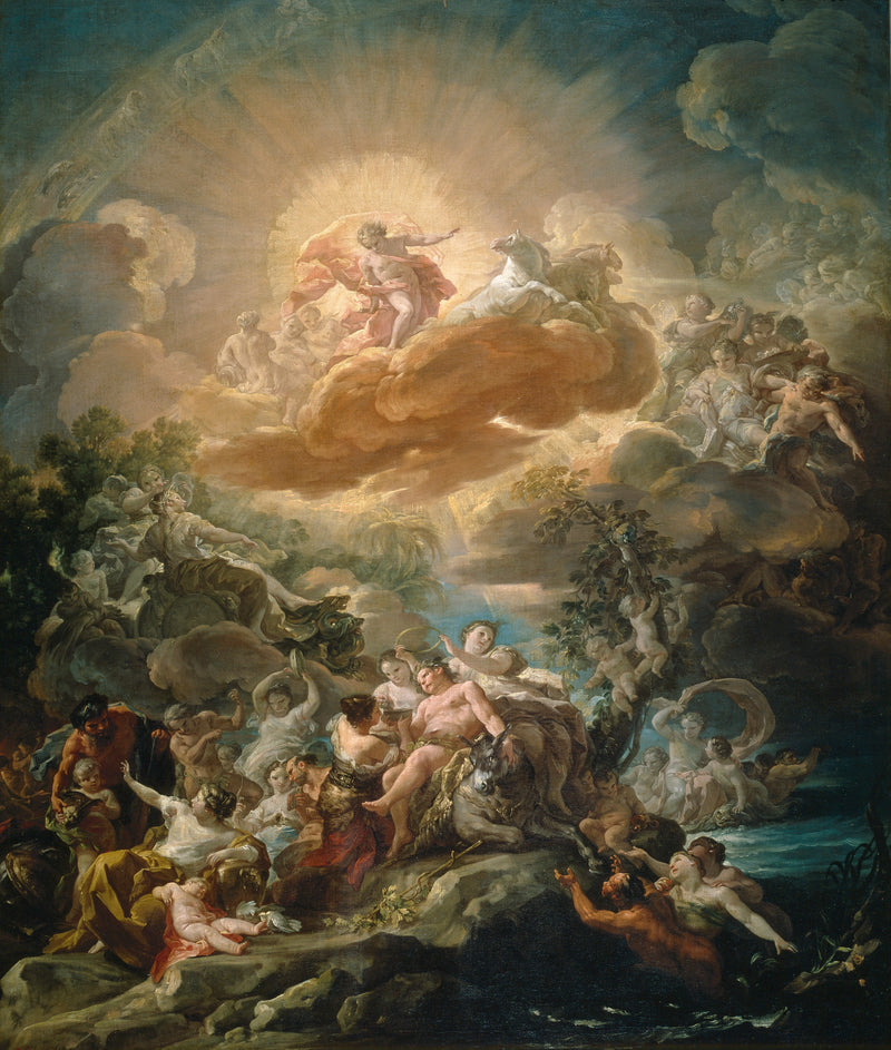 La Naissance du Soleil et le Triomphe de Bacchus - Corrado Giaquinto