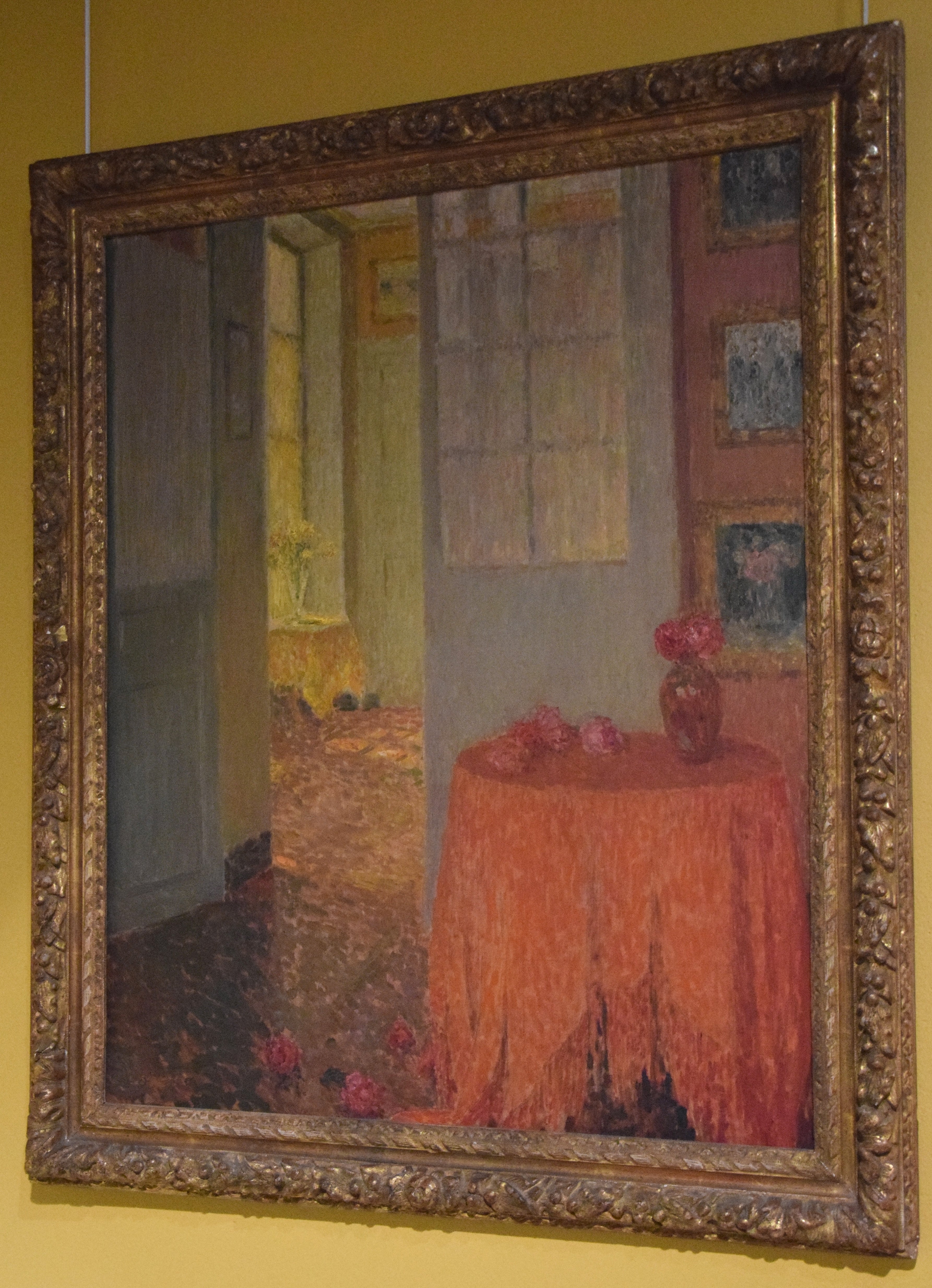La Nappe rouge - Henri Le Sidaner