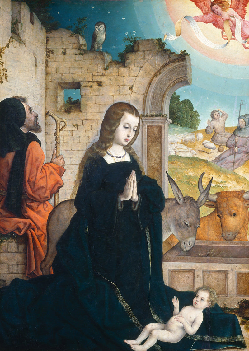 La Nativité - Juan de Flandes