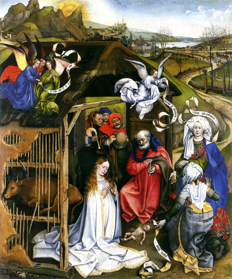 La Nativité - Robert Campin