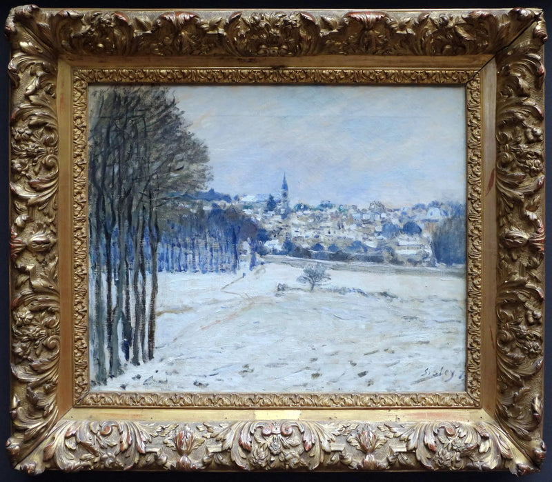 La Neige à Marly-le-Roi - Alfred Sisley