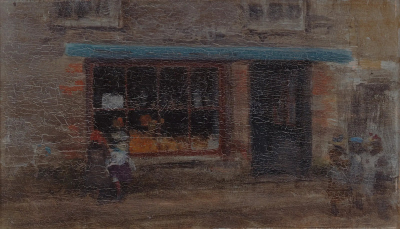 La note en orange et bleu (Sweet Shop) - James Abbott McNeill Whistler