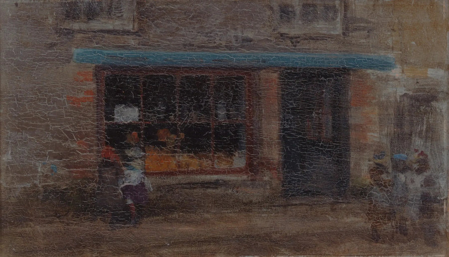 La note en orange et bleu (Sweet Shop) - James Abbott McNeill Whistler
