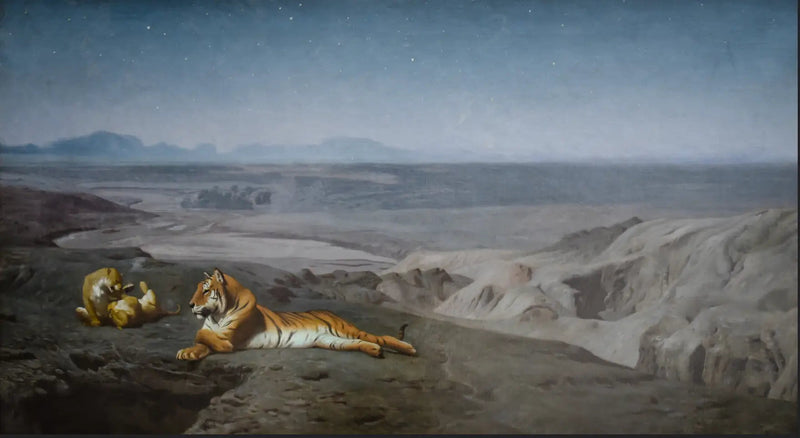 La Nuit au désert - Jean-Léon Gérôme