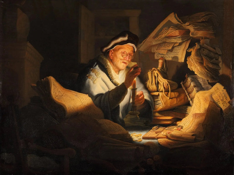 La parabole du riche insensé - Rembrandt