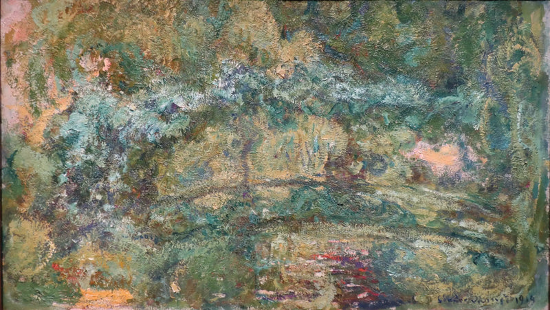 La passerelle sur le bassin aux nymphéas - Claude Monet