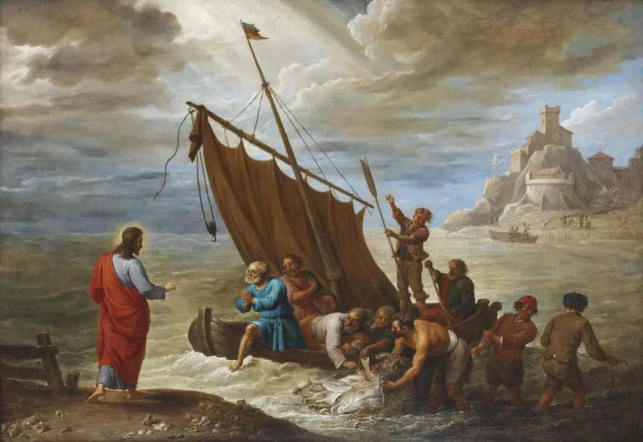 La pêche miraculeuse - David Teniers le Jeune