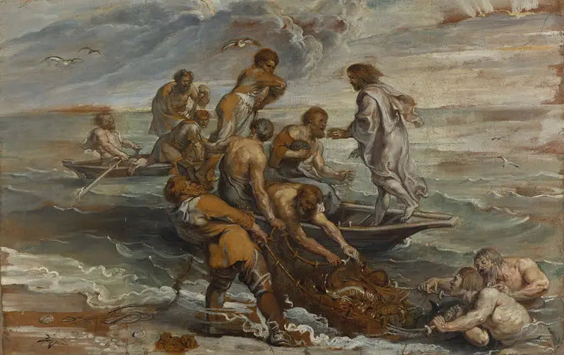 La pêche miraculeuse - Peter Paul Rubens