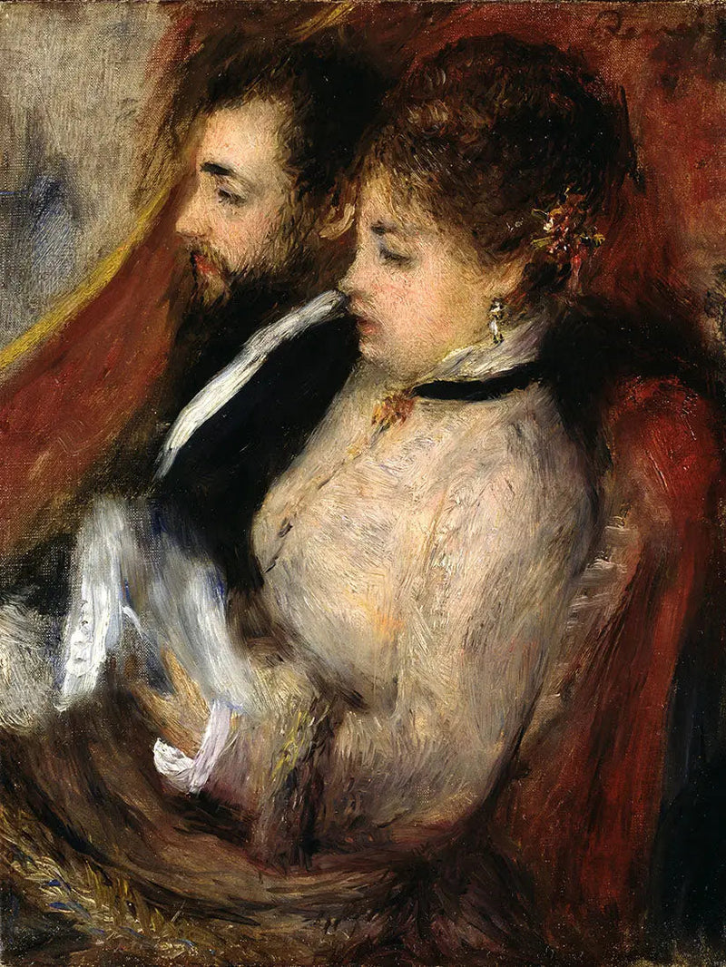 La petite loge - Pierre-Auguste Renoir