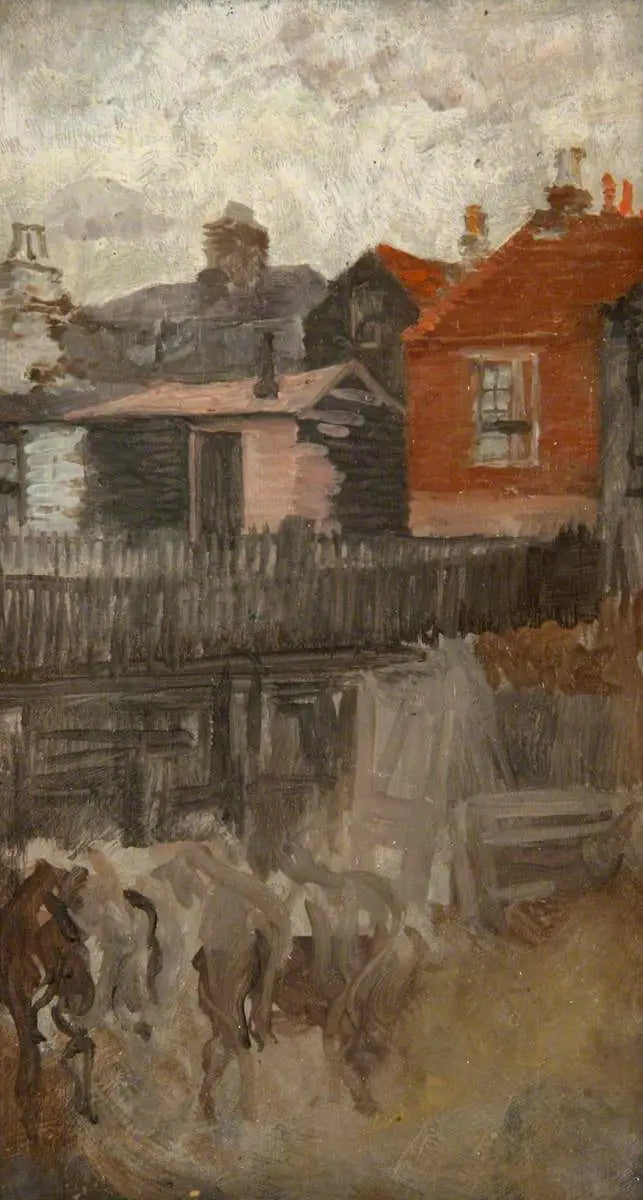 La Petite Maison rouge vers 1881 - James Abbott McNeill Whistler