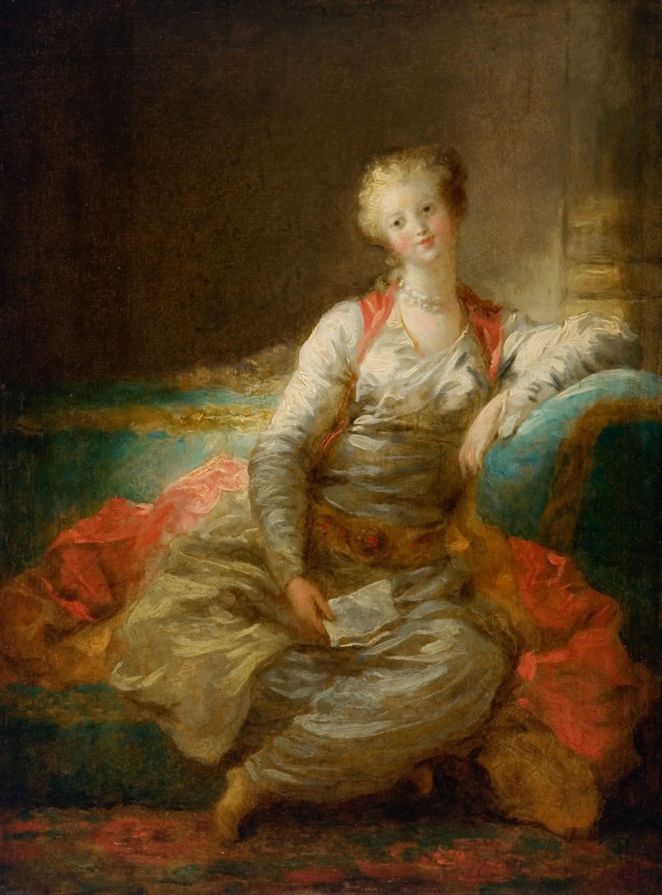 La petite sultane - Jean-Honoré Fragonard - Alpha Reproduction