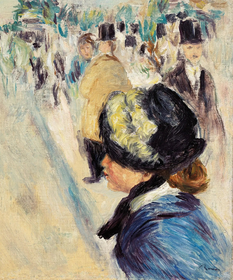 La place Pigalle - Pierre-Auguste Renoir