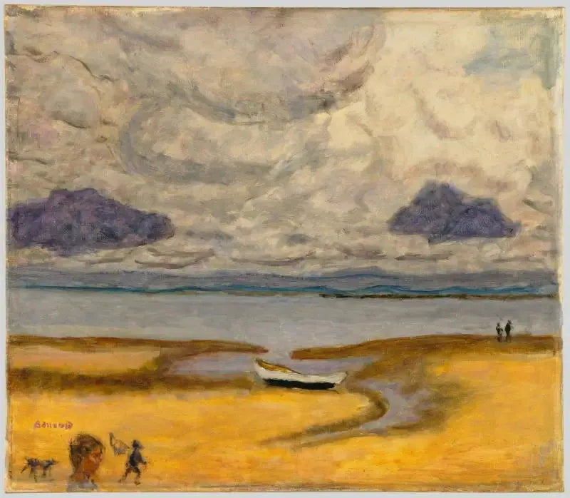 La Plage à marée basse - Pierre Bonnard