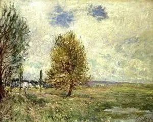 La plaine de Veneux-Nadon - Alfred Sisley