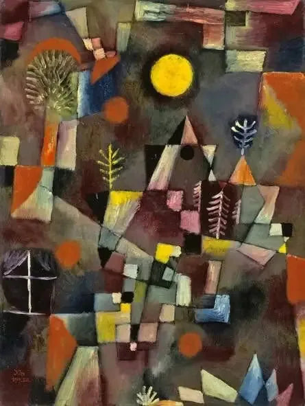 La pleine lune - Paul Klee