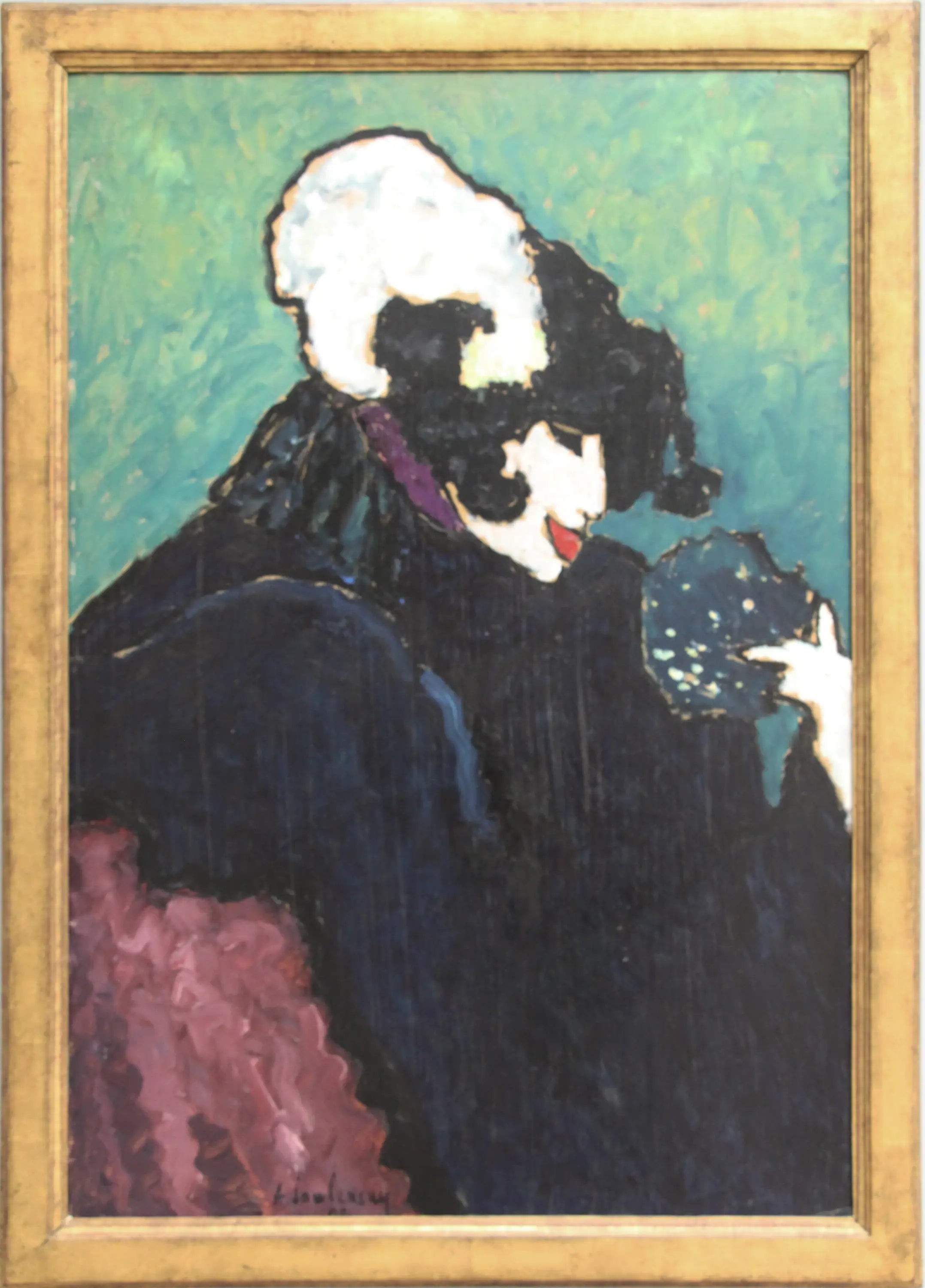 La Plume Blanche - Alexej von Jawlensky - Alpha Reproduction