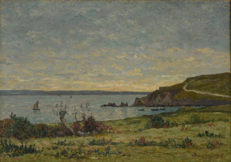 La pointe de Cador (à Morgat) - Maxime Maufra