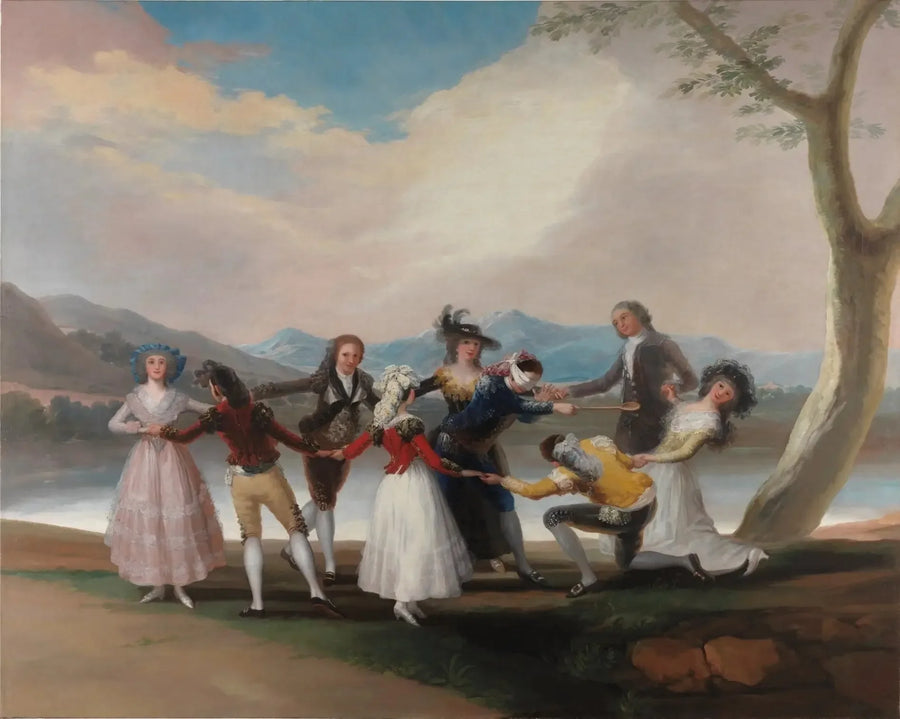 La Poule aveugle - Francisco de Goya
