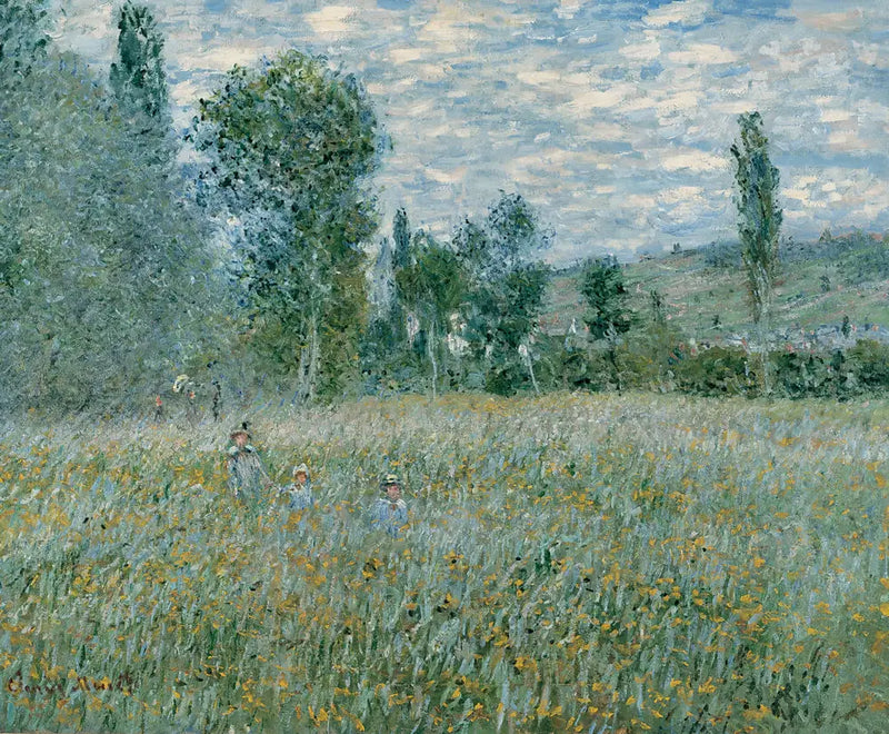 La prairie - Claude Monet