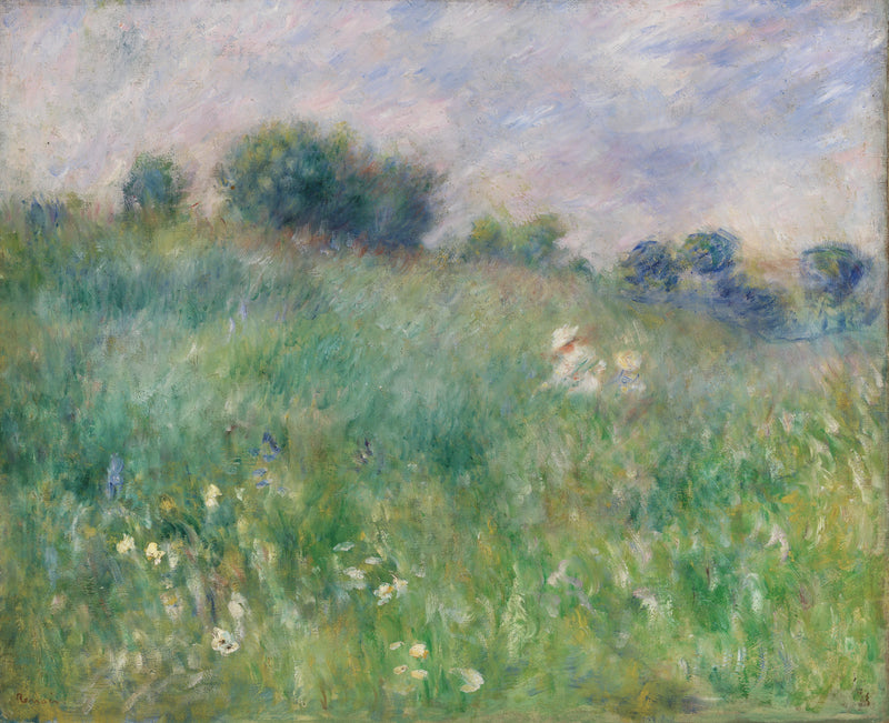 La Prairie, vers 1880 – Pierre-Auguste Renoir