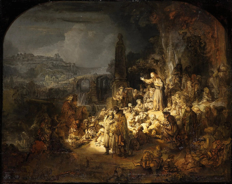 La prédication de saint Jean-Baptiste - Rembrandt