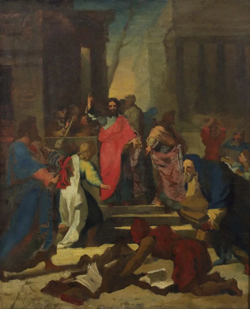 La Prédication de saint Paul à Ephèse - Théodore Géricault