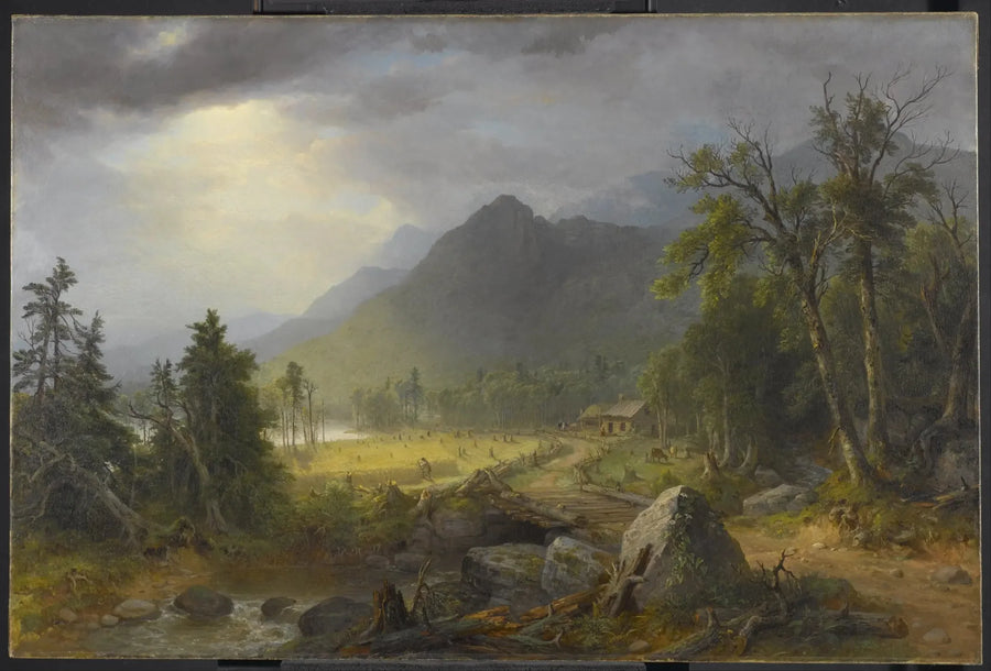 La première récolte dans le désert - Asher Brown Durand