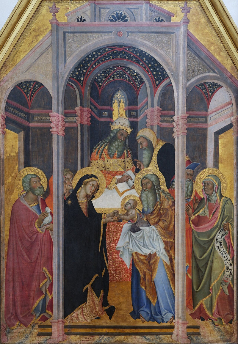 La Présentation au Temple - Bartolo di Fredi