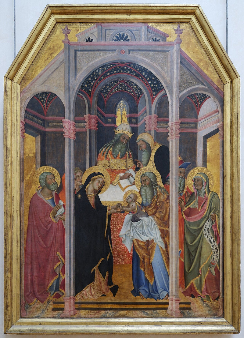 La Présentation au Temple - Bartolo di Fredi