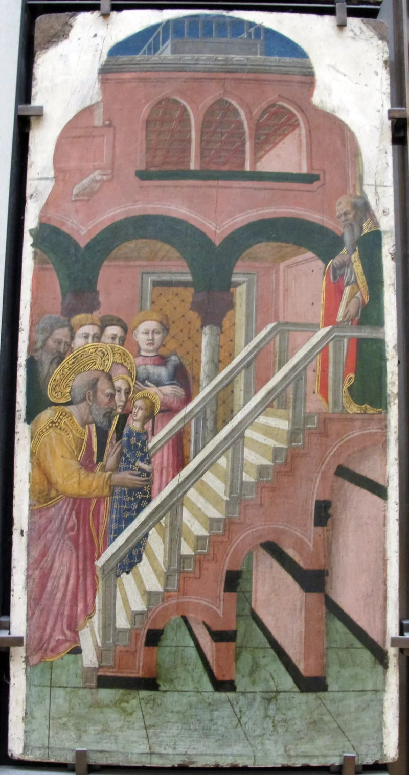 La Présentation de la Vierge au Temple - Giovanni Francesco da Rimini