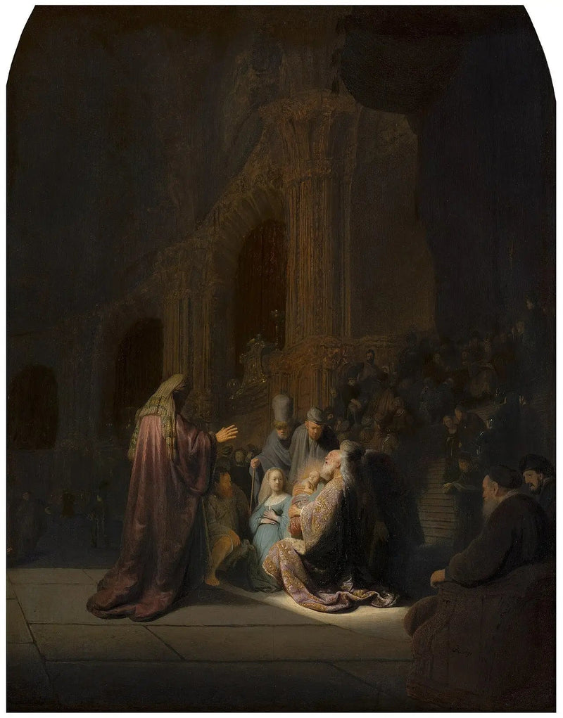 La Prière de Siméon - Rembrandt