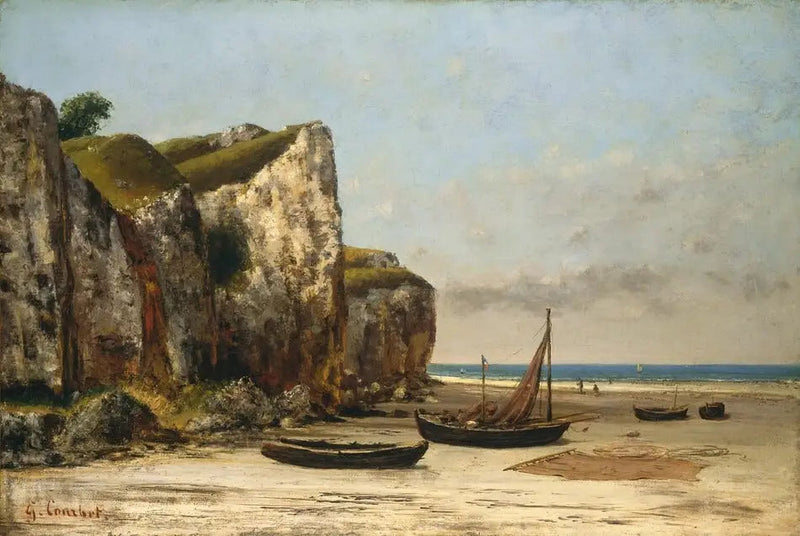 La Promenade - Gustave Courbet