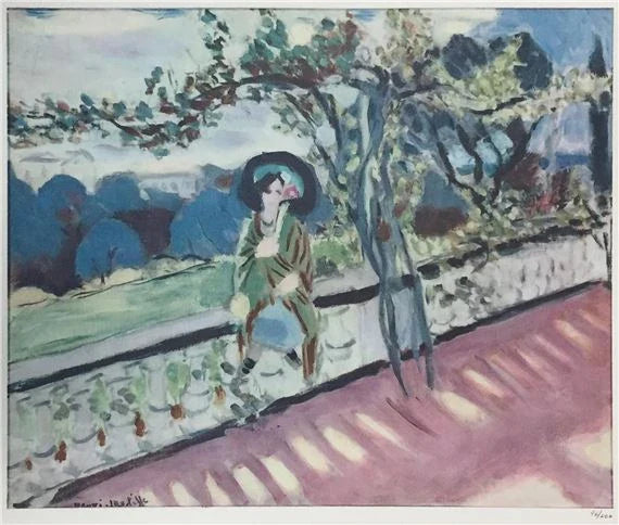 Reproduction du tableau « La promenade - Henri Matisse » par Alpha Reproduction en peinture à l’huile