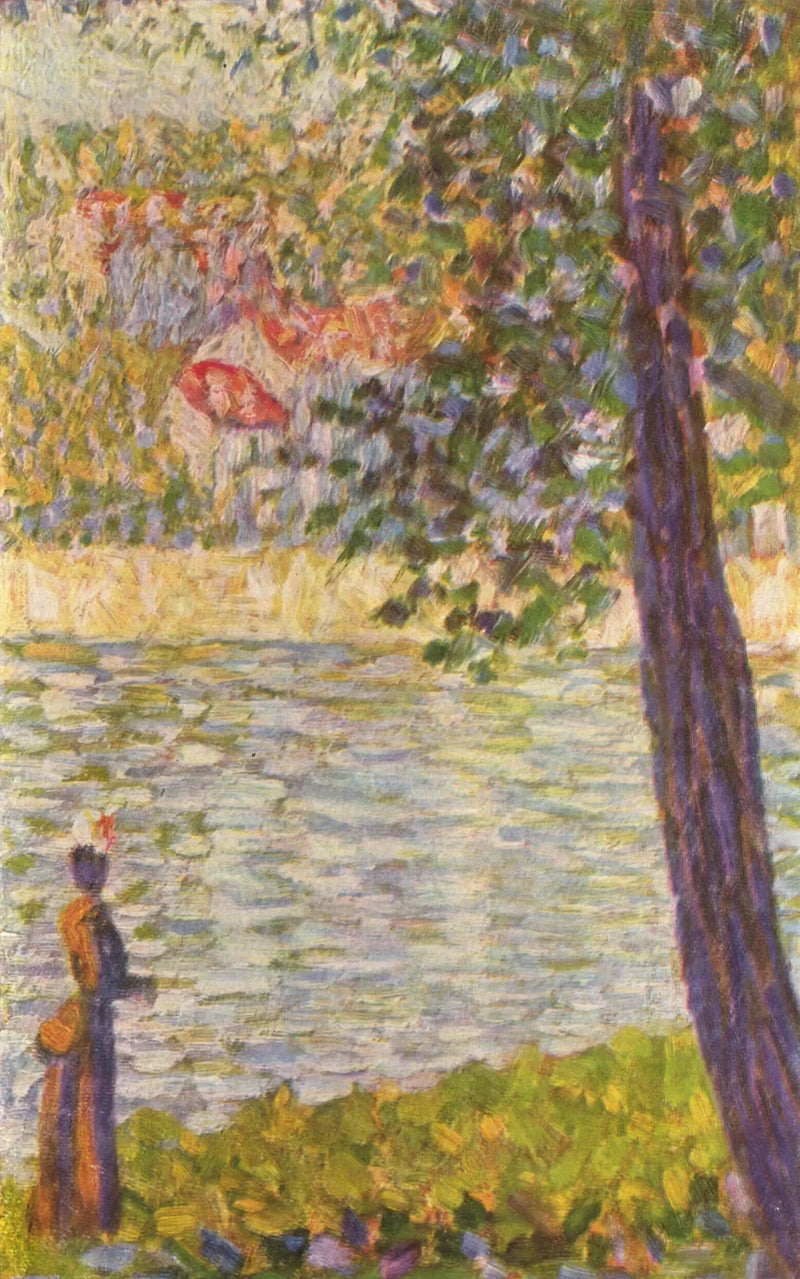 La promenade matinale - Georges Seurat
