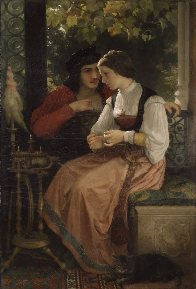 La Proposition - Bouguereau