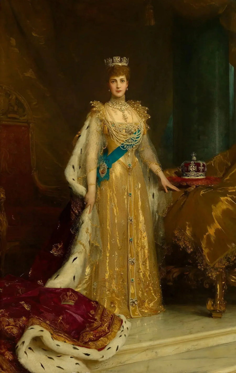 La reine Alexandra (1844-1925) - Luke Fildes